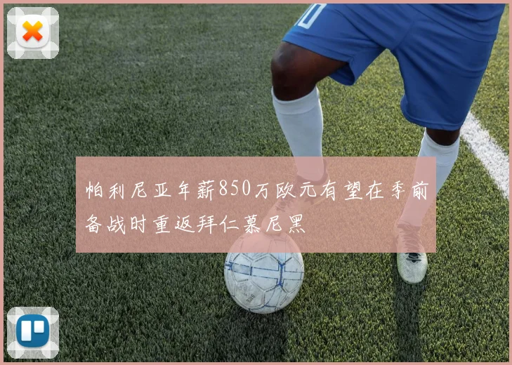 帕利尼亚年薪850万欧元有望在季前备战时重返拜仁慕尼黑